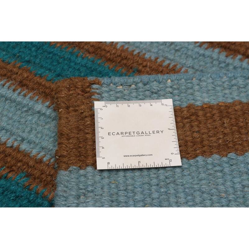 Ankara FW Teal Kilim 5'3" x 7'9" - 5'3 x 7'9
