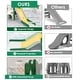 preview thumbnail 5 of 8, 8 in 1 Green+Yellow Toddler Slide, Kids Slide for Toddlers Age 1-3, Outdoor Indoor Slide Playset Toddler Playground