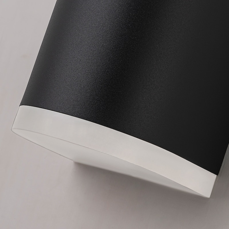 Outdoor Integrated LED Wall Sconce - H7.5" x W4.3" x D3.9"