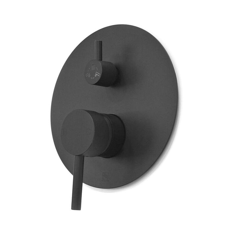 Mackenzie 9185 2-Function Round Shower System with Shower Head - Rough-in Included