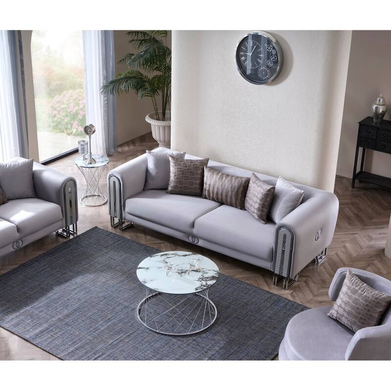 PureBliss 2 Pieces Living Room Sets 1 Sofa 1 Love seat