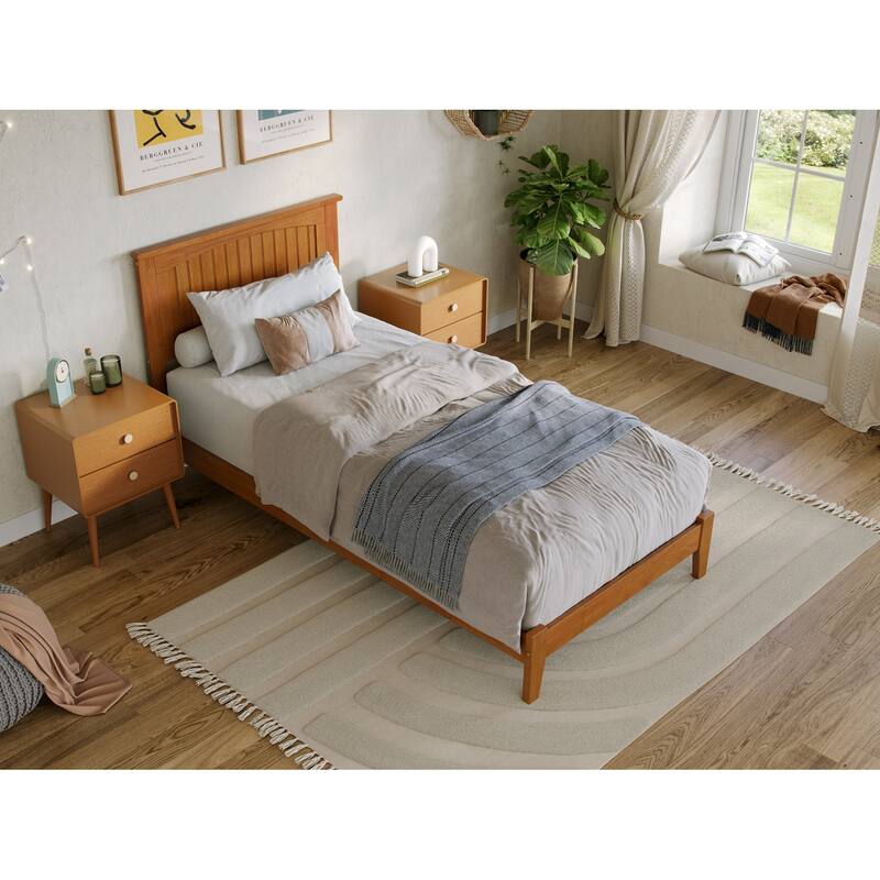AFI, Nantucket Solid Wood Low Profile Platform Bed