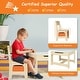 preview thumbnail 6 of 14, Wooden 3 Pcs Kids' Table & Chair Sets