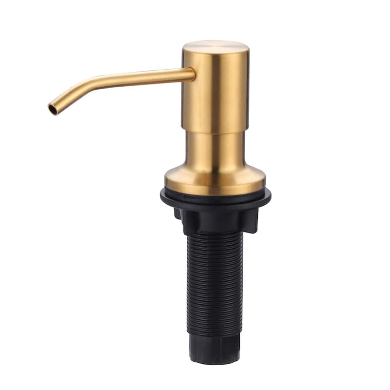 WOWOW Soap Dispenser for Kitchen Sink - N/A - Gold