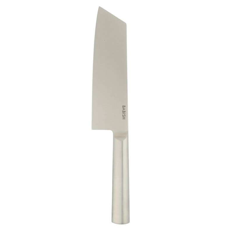 Babish High Carbon 1.4116 German Steel Full Tang 7.5-Inch Clef Knife Chef & Cleaver Hybrid for Chopping, Slicing & Prep