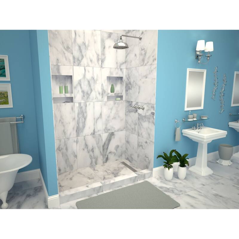 Tile Redi RT3248R-PVC Redi Trench 48" x 32" Rectangular Shower Base