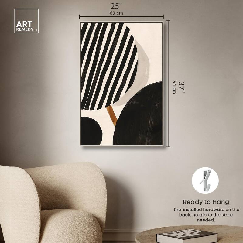 Linear Contempo Canvas by Art Remedy