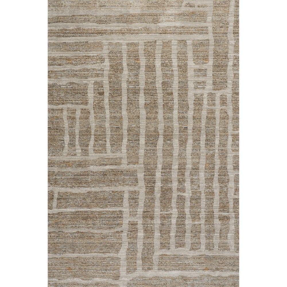 Nuloom Auralisse Modern Woven Abstract Washable Rug