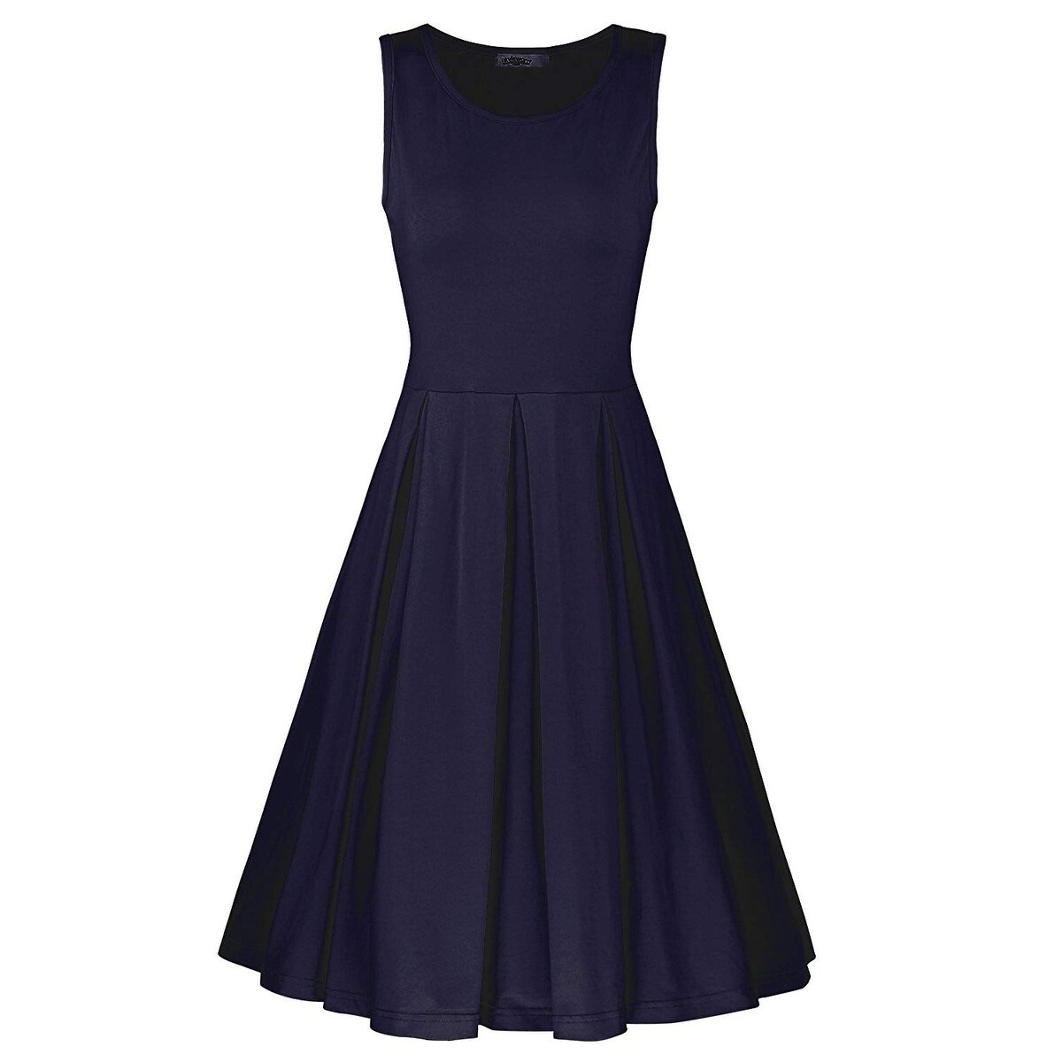 cotton flare dress