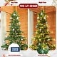 preview thumbnail 35 of 34, 4/5/6/7/8 FT PE/PVC Mixed Automatic Steel Wire Christmas Tree