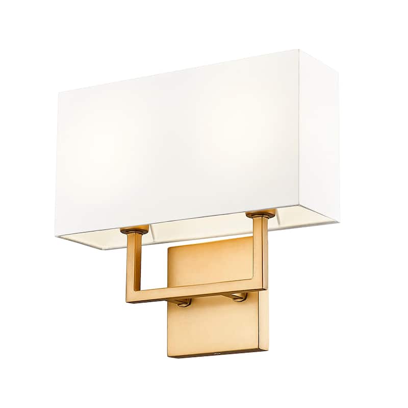 Z-Lite 815-2S Saxon 12" Tall Bathroom Sconce