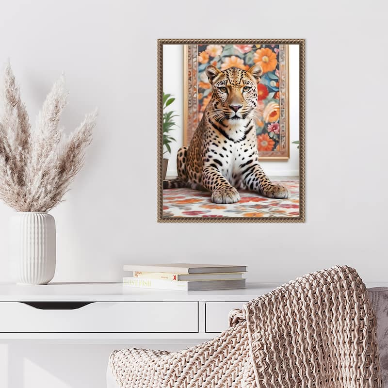Summer Home by Uma Gokhale Framed Canvas Wall Art