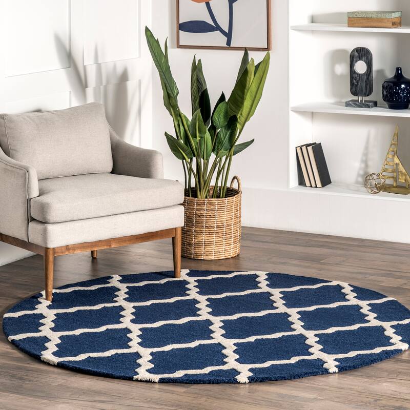 Nuloom Hand Hooked Marrakech Trellis Area Rug