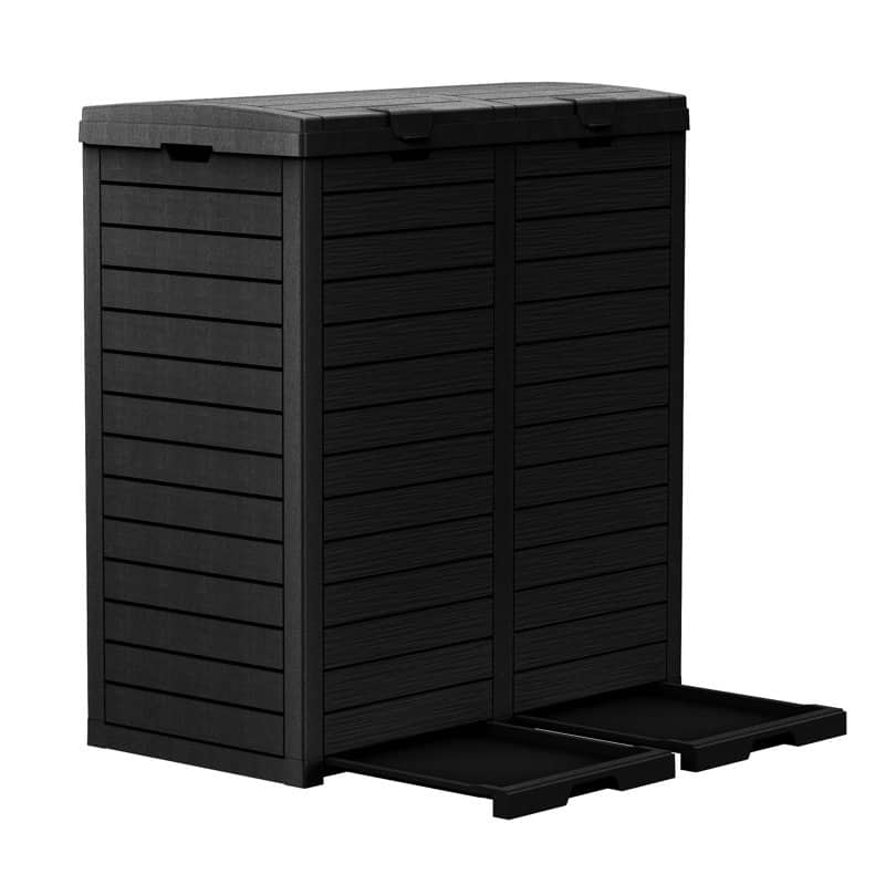 Outdoor Patio Storage Resin Lockable Deck Box