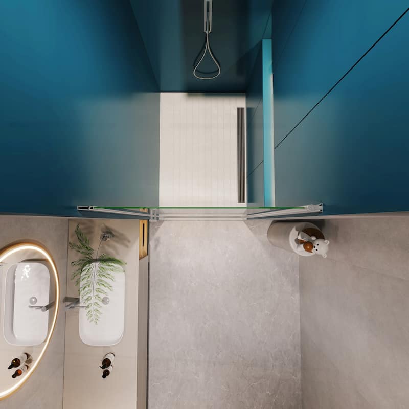 Versatile Pivot Shower Door with Advanced Features for Enhanced Bathroom Experience