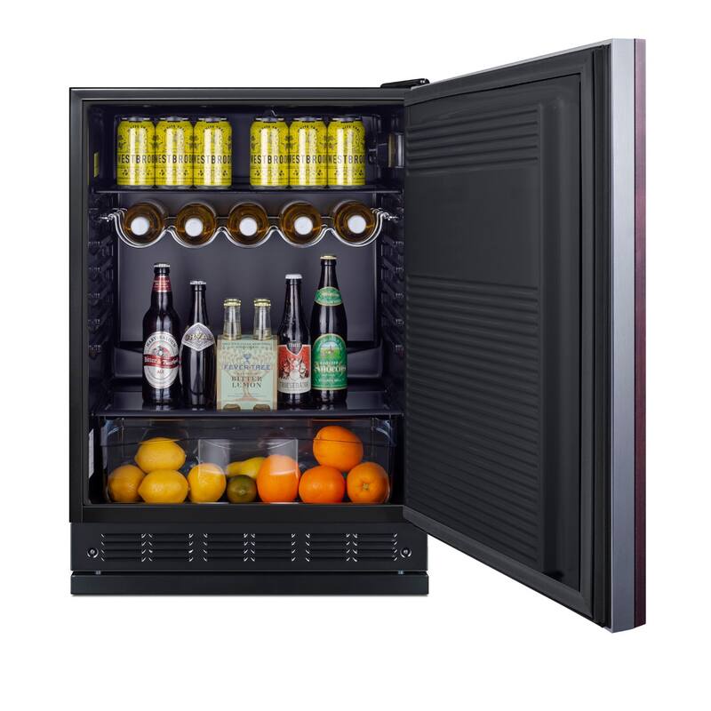 Summit SBC7BRSIFWK2 24" Wide 5.3 Cu. Ft. Panel Ready Free Standing