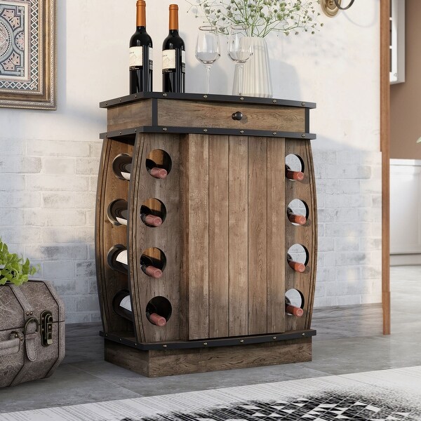 short wine cabinet