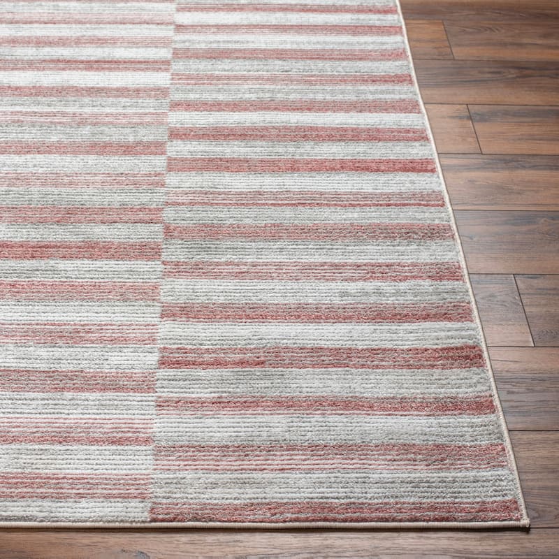 Livabliss San Fran Casual Checkered Area Rug