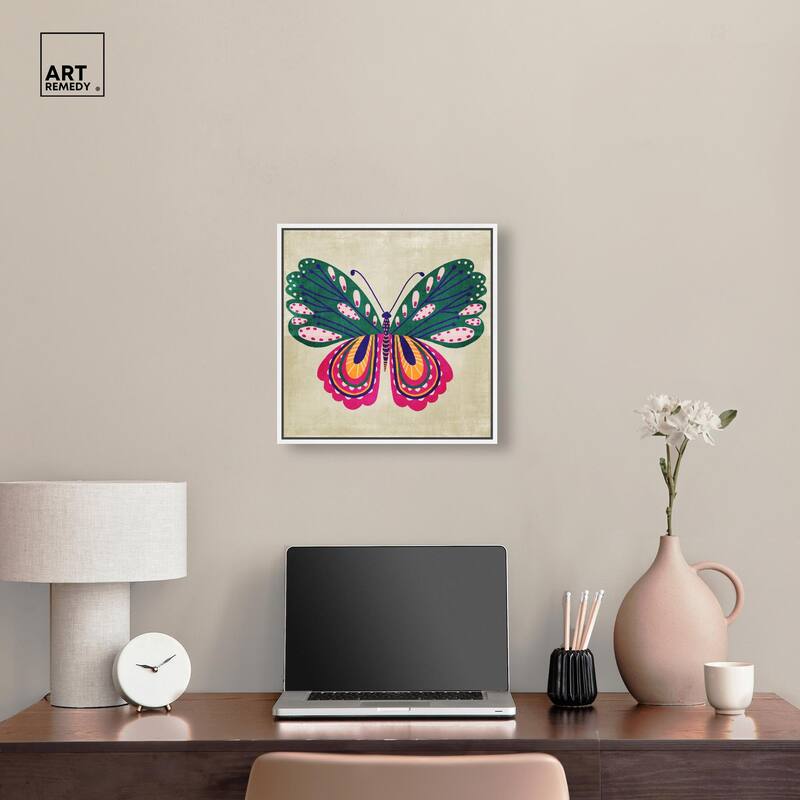 Butterfly Wings Canvas by Art Remedy