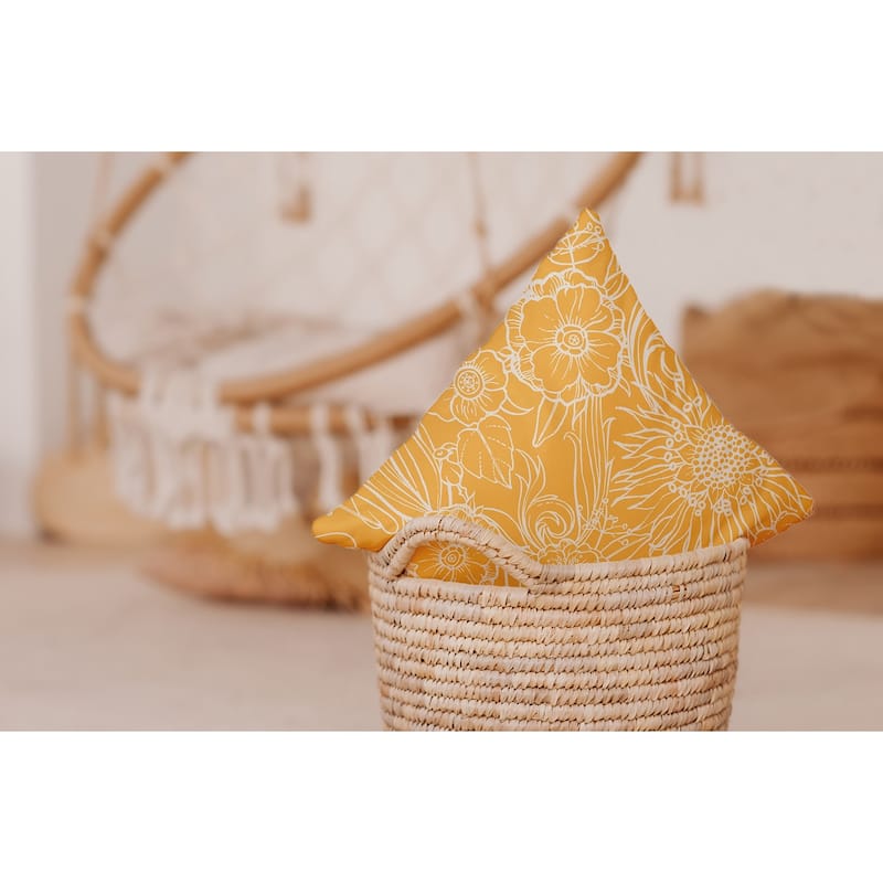 Zentangle Decorative Indoor Pillow