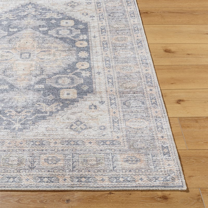 Livabliss x Vivir Lorelai Vintage Washable Area Rug