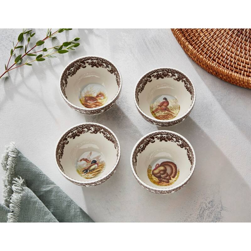 Spode Woodland Set of 4 Dip Bowls