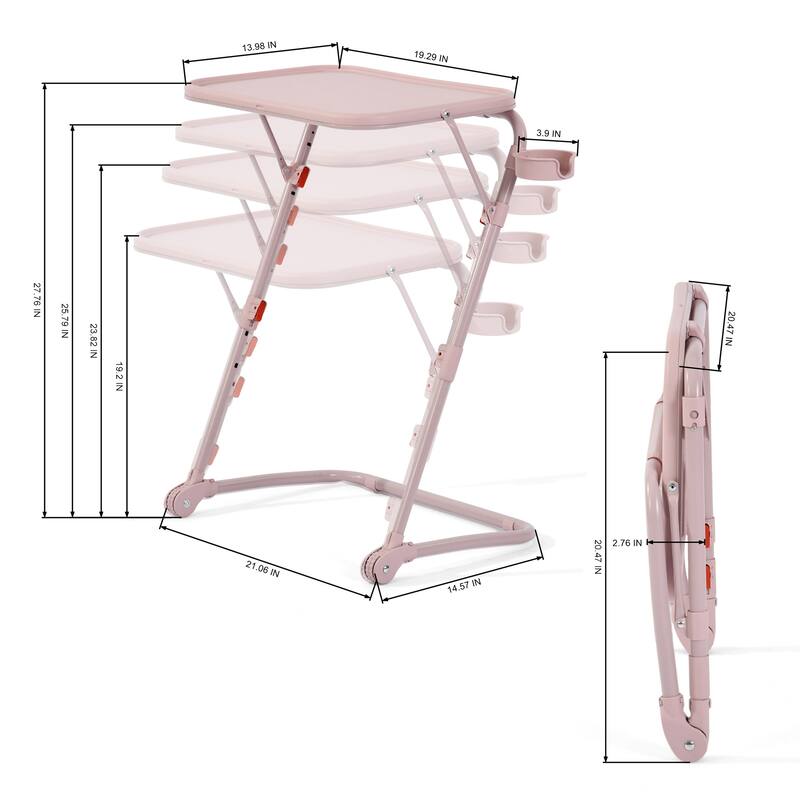 Foldable Table Portable Lightweight Desk for Home, Office, Camping Compact Design & Easy Storage