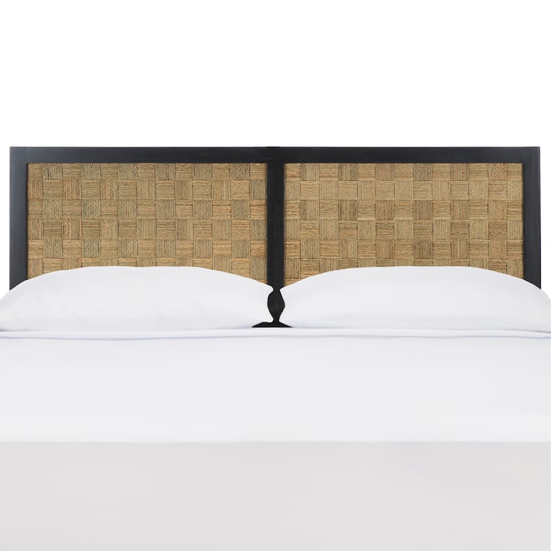 SAFAVIEH Home Halvor Natural Rattan Headboard