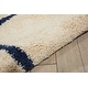 preview thumbnail 32 of 120, Nourison Brisbane Large Diamond Geometric Modern Shag Area Rug
