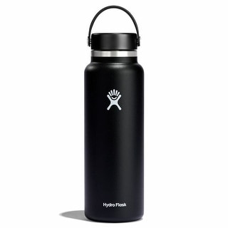 Hydro Flask 40oz Wide Mouth with Leak Proof Flex Cap Water Bottle