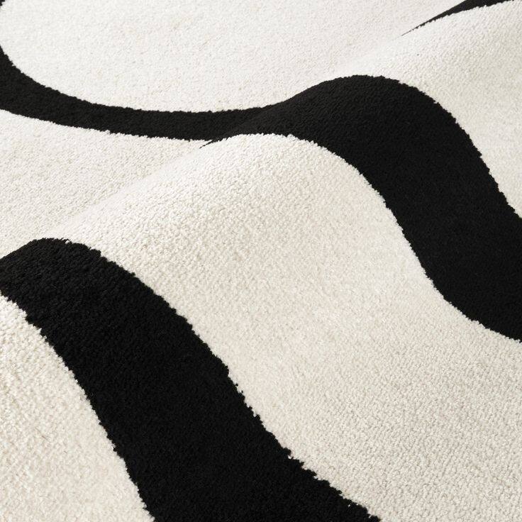 Abani Rugs Deco DEC500A Modern Abstract Ribbon Area Rug