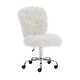 preview thumbnail 31 of 52, Clara Faux Fur Armless Office Chair