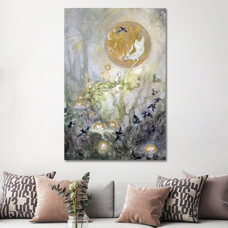 iCanvas "Moongazing" by Stephanie Law Canvas Print