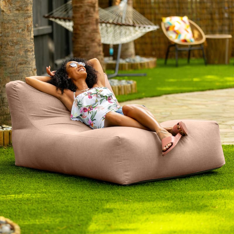 Coza Outdoor Sun Lounger - Luxurious Giant Outdoor Chaise - N/A
