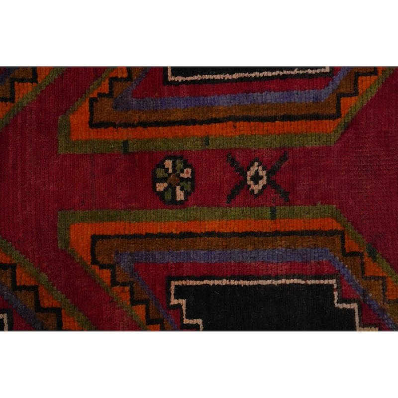 Hand Knotted Oriental 100% Wool Carpet Traditional Tribal Pink Tabriz Area Rug - 6' 0'' X 3' 2''