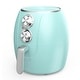 preview thumbnail 2 of 3, Brentwood 3.2 Quart Electric Air Fryer in Turquoise
