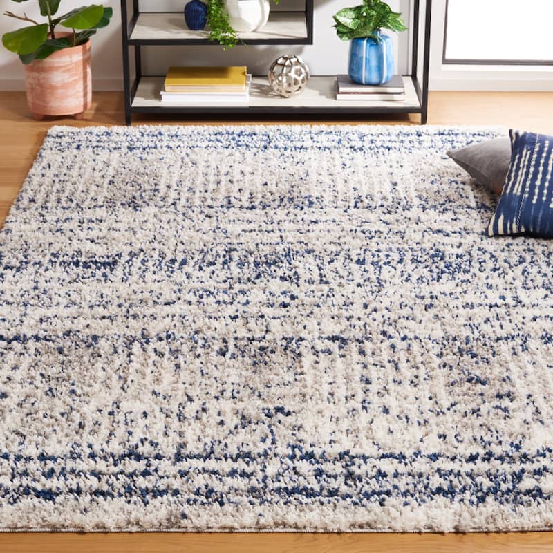 SAFAVIEH Jericho Shag Vesselka Modern 1.2-inch Thick Rug