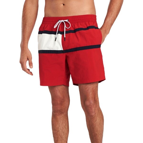 tommy hilfiger men's swim shorts