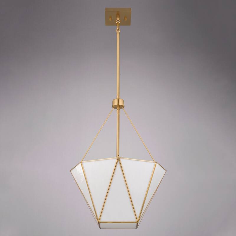 Vaxcel Lighting P0439 Burnett 3 Light 16" Wide Pendant