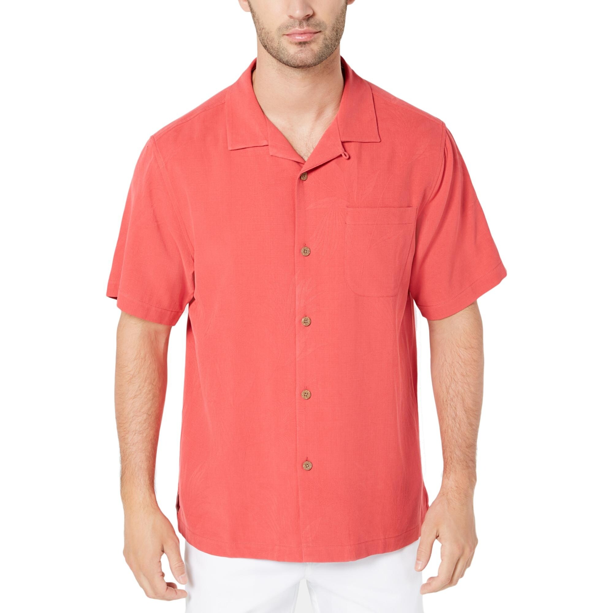 tommy bahama men's weekend tropics silk shirt