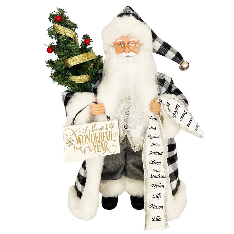 15" Most Wonderful Time Claus