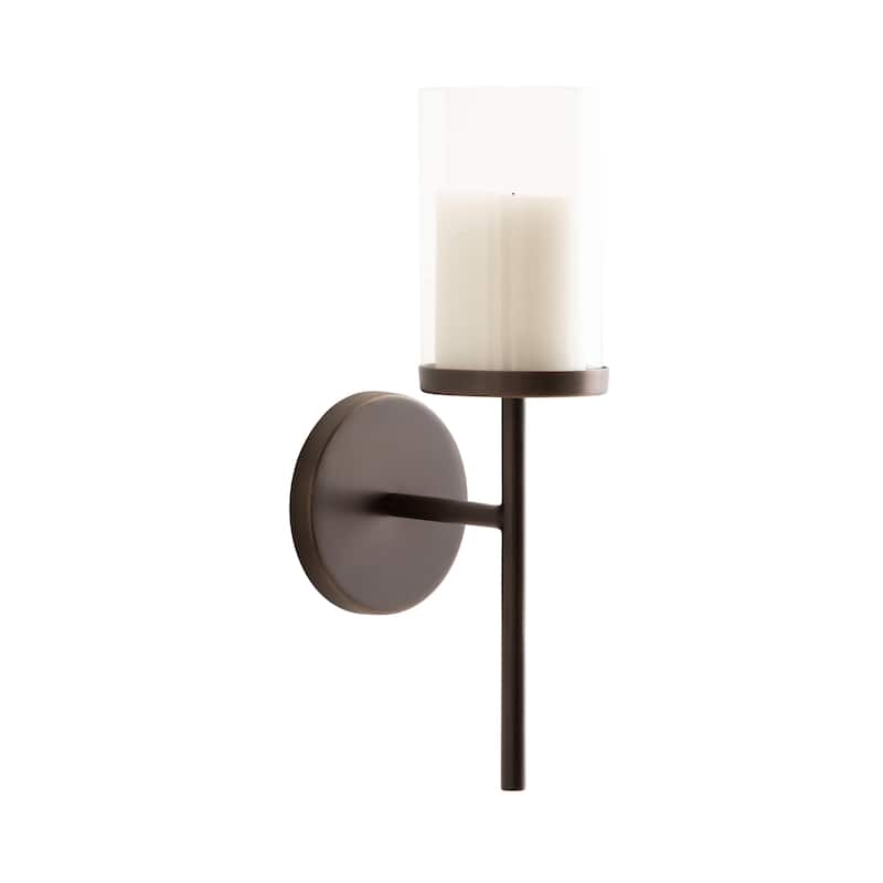 Kate and Laurel Blaise Metal Wall Sconce