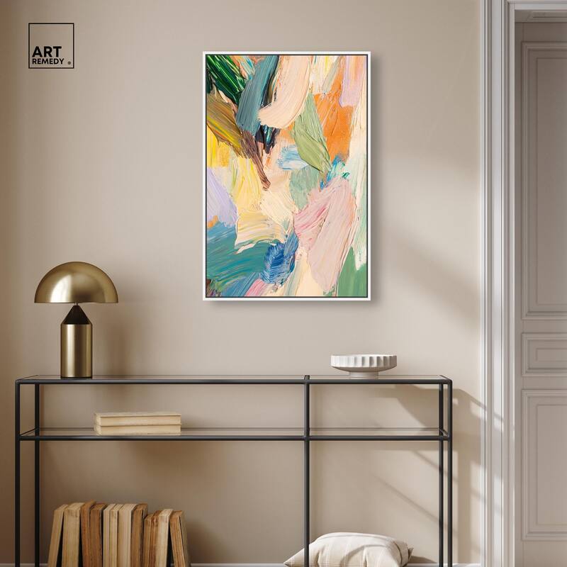 Chromatic Surge I Canvas by Art Remedy