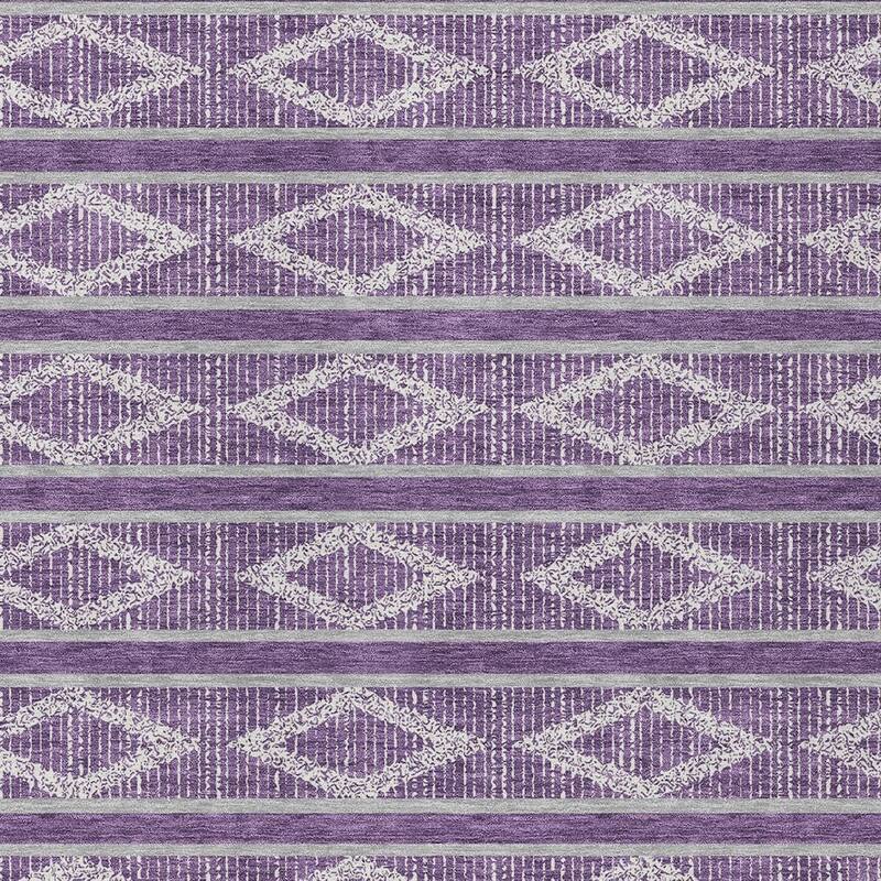 HomeRoots Geometric Transitional Rectangle Outdoor Rug