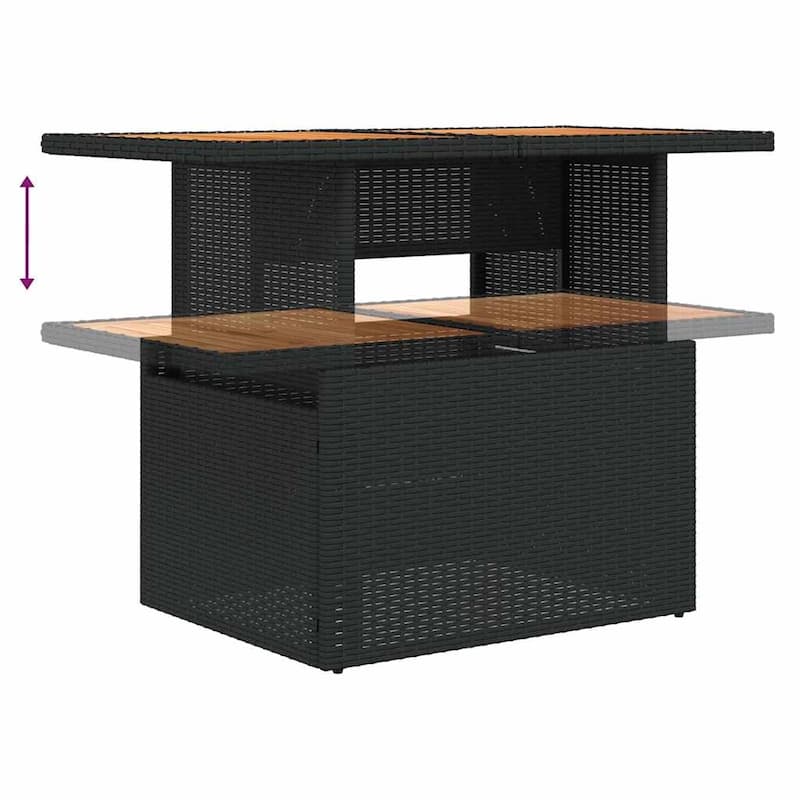 vidaXL Garden Sofa Set - 21.7 x 39.4 x 28.7