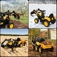 preview thumbnail 12 of 26, 12V Kids 3 in 1 Ride on Excavator & Tractor with Detachable Trailer