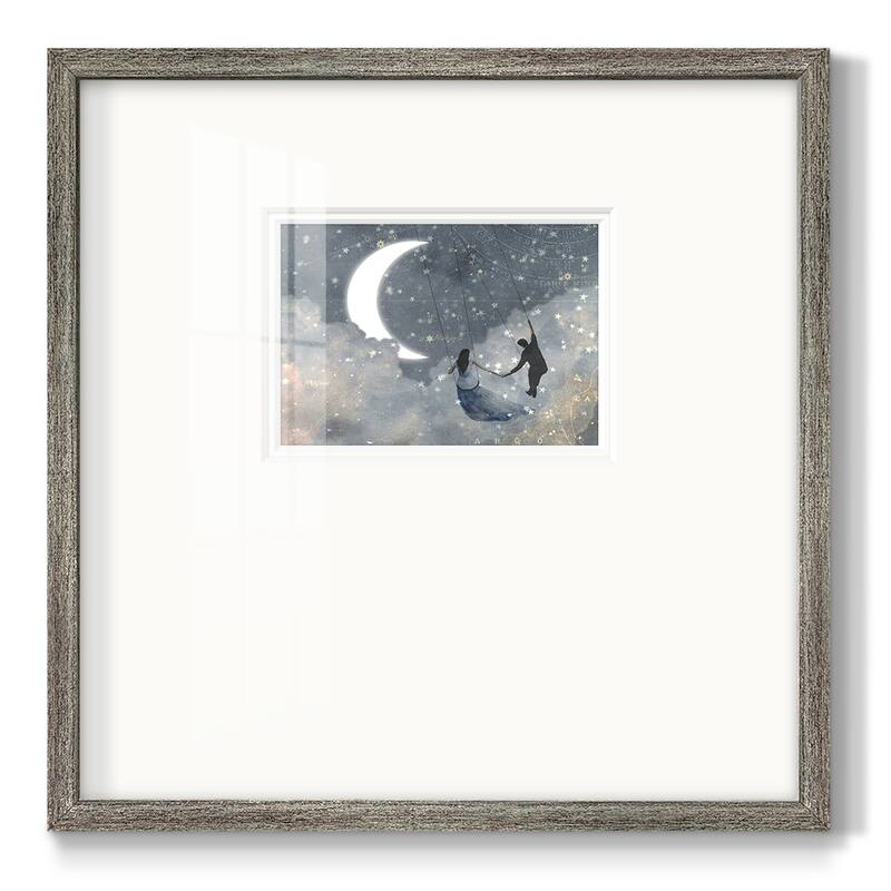 Celestial Love IPremium Framed Print - 20x20 - Pewter