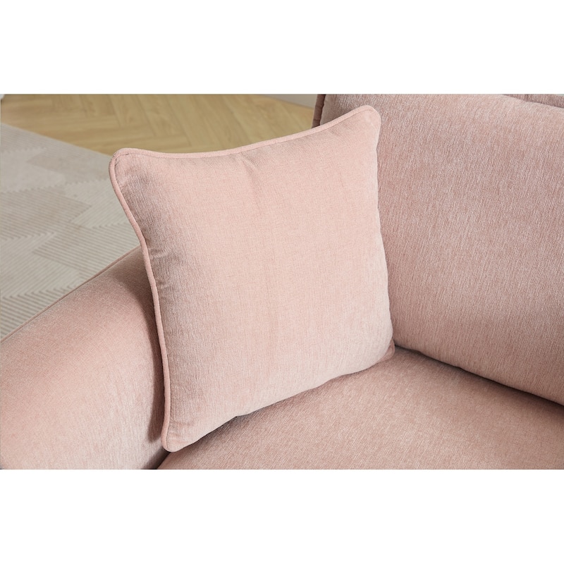 Oversized Armchair, Comfy Chair and a Half Single Sofa with Pillow for Living Room Bedroom