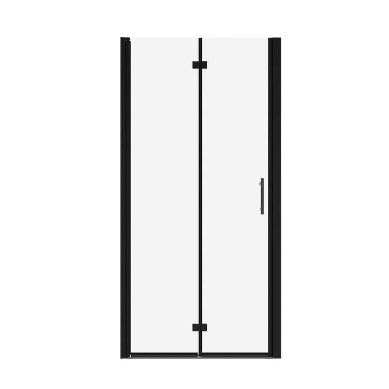 Semi-Frameless Pivot Shower Door with Tempered Glass
