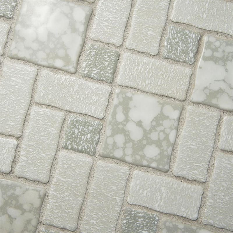 Merola Tile Academy Grey 11-7/8" x 11-7/8" Porcelain Floor and Wall Tile